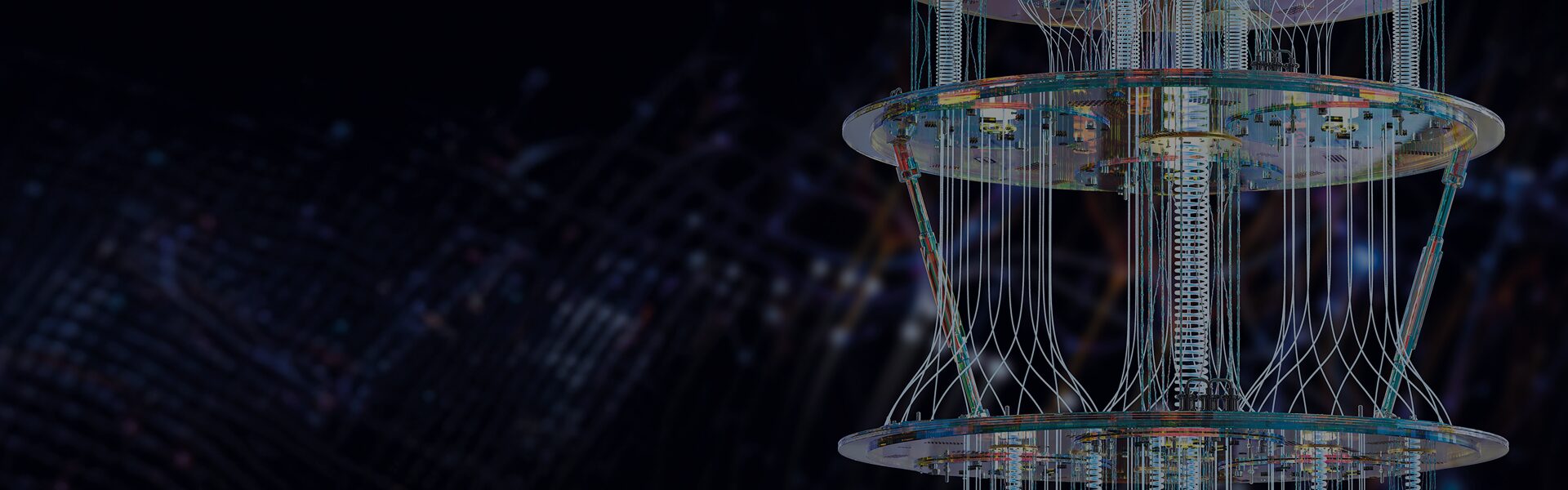 Foto af kvantecomputer